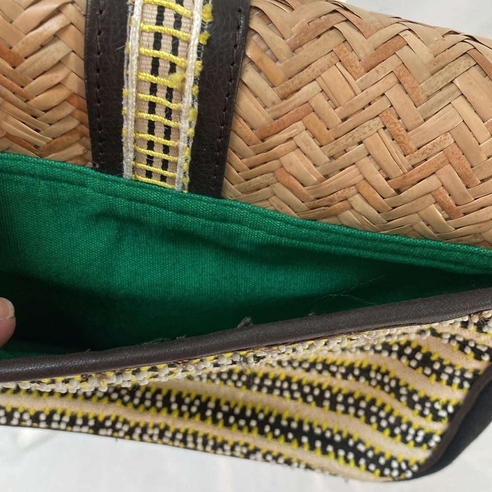 Anthropologie Woven & Beaded Shoulder Bag - Picture 5 of 14
